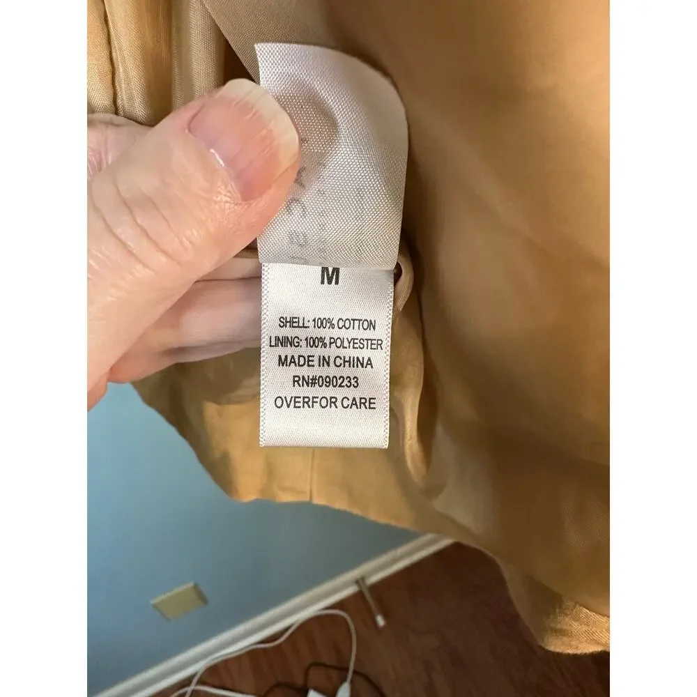 Pacsun Los Angeles Cherry Men's jacket Tan bomber chore barn coat Size Medium